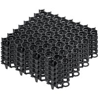 Kratka parkingowo-ogrodowa Forsa 50 x 50 cm 4 szt. 1 m² czarna