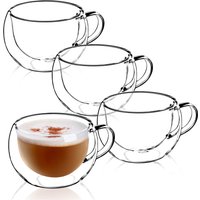 Filiżanki termiczne z podwójną ścianką Forli 280 ml, 4 szt.