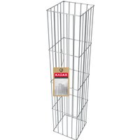 Pergola ogrodowa słup Kanny 120 x 29 cm, srebrny