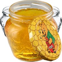 Słoiki Kemi 200ml 100szt fi 66 mm + wieczka "Miód"
