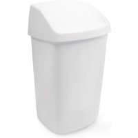 Kosz na śmieci Curver Swing Top biały 50L