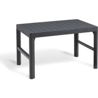 Stolik ogrodowy 2w1 Keter Lyon 116 x 66 cm, grafit