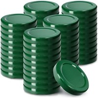 Metalowe wieczka do słoików i butelek Kalbo 50szt fi 53 mm zielone