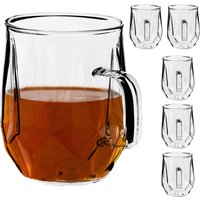 Szklanki do herbaty Tronco 320ml 6szt