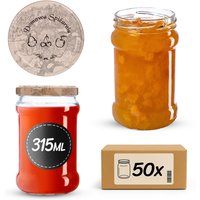 Słoiki na przetwory Seno 315ml fi 66 mm 50szt + wieczko Domowa spiżarnia
