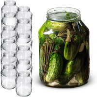 Szklany słój Albi 2,5L 100 mm bez wieczka 12szt