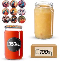 Słoiki na przetwory Gera 350ml fi 66 mm 100szt + wieczko Ptaki