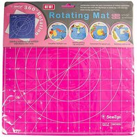12 inch Rotating Quilting Cutting Mat RM-1212P at Kaleidoscope Catalogue 12 inch Rotating Quilting Cutting Mat RM-1212P.