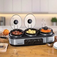 Daewoo Three Pot Slow Cooker at Kaleidoscope Catalogue Daewoo Three Pot Slow Cooker.