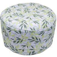 Gardenwize Green/Grey Leaf Print Inflatable Ottoman at Kaleidoscope Catalogue Gardenwize Green/Grey Leaf Print Inflatable Ottoman.