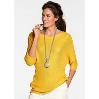 Heine Loose-Fit Jumper with Boat Neckline at Kaleidoscope Catalogue Heine Loose-Fit Jumper with Boat Neckline.
