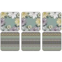 Kingsley Set of 6 Coasters at Kaleidoscope Catalogue Kingsley Set of 6 Coasters.