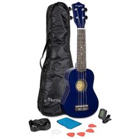 Martin Smith Soprano Ukulele Set with Two Month of Lessons - Blue at Kaleidoscope Catalogue Martin Smith Soprano Ukulele Set with Two Month of Lessons - Blue.