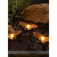 Pack of 6 Bee Solar Stake Lights at Kaleidoscope Catalogue Pack of 6 Bee Solar Stake Lights.