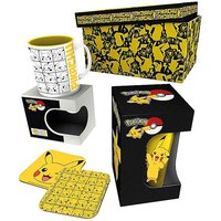 Pok ©mon Pikachu Mug, Glass & Coaters Gift Set at Kaleidoscope Catalogue Pok ©mon Pikachu Mug, Glass & Coaters Gift Set.
