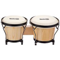 RockJam 7 & 8 inch Bongo Set with Padded Bag - Natural at Kaleidoscope Catalogue RockJam 7 & 8 inch Bongo Set with Padded Bag - Natural.