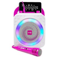 RockJam Karaoke Party Bluetooth Speaker RJPS150 - Pink at Kaleidoscope Catalogue RockJam Karaoke Party Bluetooth Speaker RJPS150 - Pink.