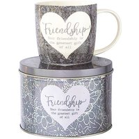 Said With Sentiment Mugs in Tin - Friendship at Kaleidoscope Catalogue Said With Sentiment Mugs in Tin - Friendship.