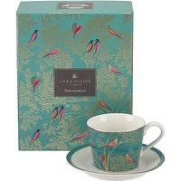 Sara Miller London Portmeirion Chelsea Porcelain Tea Cup & Saucer Set at Kaleidoscope Catalogue Sara Miller London Portmeirion Chelsea Porcelain Tea Cup & Saucer Set.