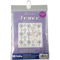 Shashiko World Hand Sewing Dishcloth Kit - France KSW-018E at Kaleidoscope Catalogue Shashiko World Hand Sewing Dishcloth Kit - France KSW-018E.