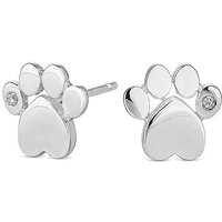 Simply Silver Paw Print Stud Earrings at Kaleidoscope Catalogue Simply Silver Paw Print Stud Earrings.