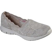 Skechers Seager Bases Covered Taupe Pumps Skechers Seager Bases Covered Taupe Pumps