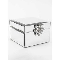 Sophia Mirror Glass Jewellery Box with Crystal Bow at Kaleidoscope Catalogue Sophia Mirror Glass Jewellery Box with Crystal Bow.