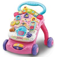 VTech 2-in-1 Baby Walker & Activity Centre - Pink at Kaleidoscope Catalogue VTech 2-in-1 Baby Walker & Activity Centre - Pink.