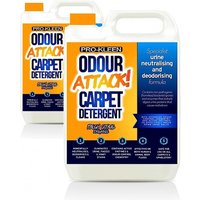 Odour Attack Pet Carpet Cleaner Shampoo Neutralises and Deodorises - Orange / 10kg