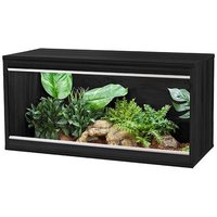 VivExotic Repti-Home Medium Vivarium Black - Black