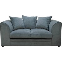 Kaspo 2 Seater Fabric Sofa - Grey