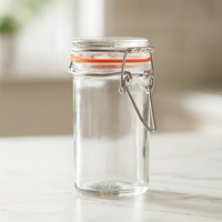 Glass Storage Jar - 70ml - Orange Seal / 3
