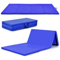 Yoga Mat Thick Non Slip Gymnastic Mat - Blue