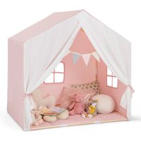 Outdoor Kids Playhouse Castle Kids Play Tent - Pink