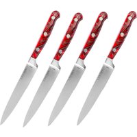 5″ Premier Forged Steak Knives, 4-Piece Sets, Fine-Edge or Serrated