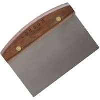 Dough (Bench) Scraper - 3″ x 6″ or 4″ x 6″ with Walnut Handle