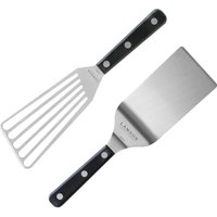 2-Piece Kitchen Set of Chef Turner with Noir Ultra Durable handles, Left Hand or Right Hand