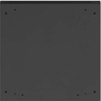 LANBERG 19" 9U 600x600 Wandgehäuse Glastür V2 (FlatPack) sw