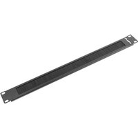 LANBERG 19" Bürstenleiste 1U schwarz AK-1101-B