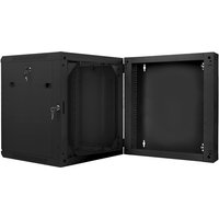 LANBERG 19" 12U 600x600 doppelwandiges Wandgeh. Glastür sw