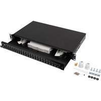 LANBERG 19" Fiber Patchpanel 1U 24xSC DUPLEX/24xLC QUAD sw
