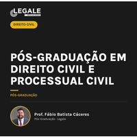 Pós-graduação em Direito Civil e Processual Civil