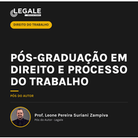 Pós-graduação em Direito e Processo do Trabalho