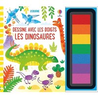 Les dinosaures - Dessine avec les doigts - Dès 4 ans