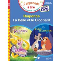 Disney - Raiponce / La Belle et le Clochard - Spécial DYS (dyslexie)