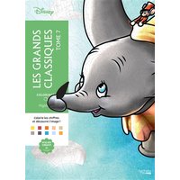 coloriages mystères Disney - Les grands classiques Tome 7