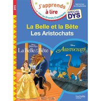 Disney - La Belle et la bête / Les Aristochats - Spécial DYS (dyslexie)