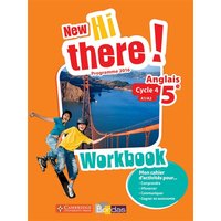 New Hi there ! anglais 5e, cycle 4, A1-A2 : workbook : programme 2016