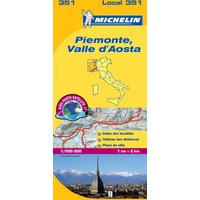 Carte Départementale Piemonte, Valle D'Aosta