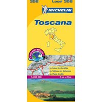 Carte Départementale Toscana